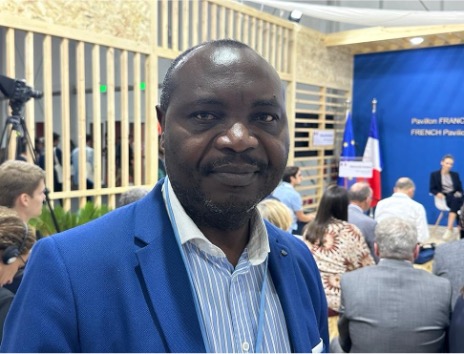 Dr. Nsadisa Faka, Team Leader ClimSA Programme at COP27 